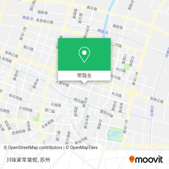 川味家常菜馆地图