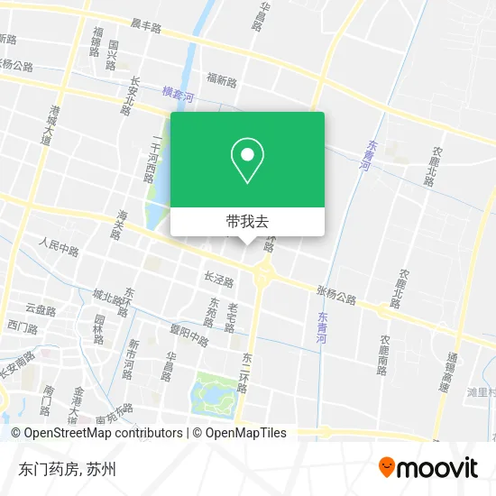 东门药房地图