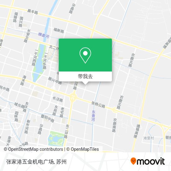张家港五金机电广场地图