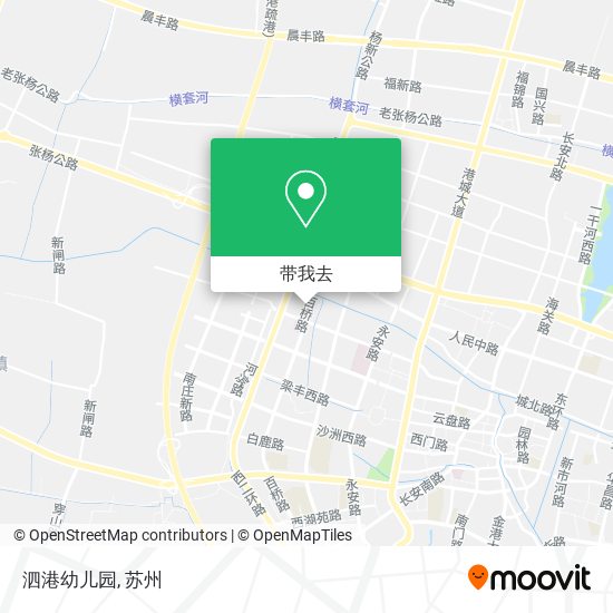 泗港幼儿园地图