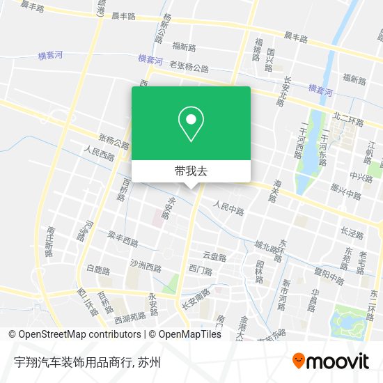 宇翔汽车装饰用品商行地图