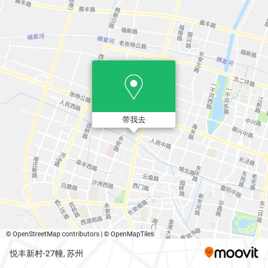 悦丰新村-27幢地图