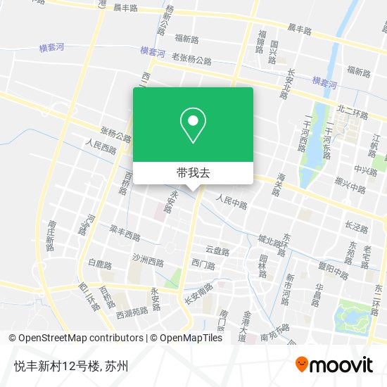 悦丰新村12号楼地图