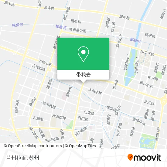 兰州拉面地图