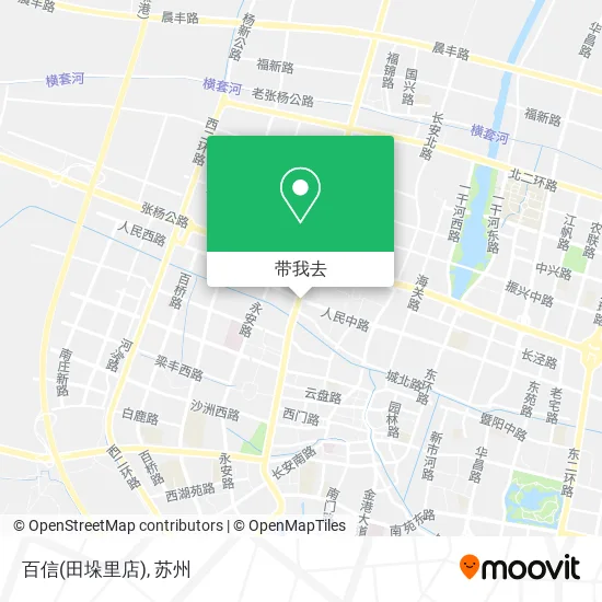 百信(田垛里店)地图