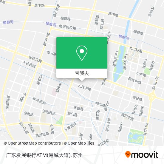 广东发展银行ATM(港城大道)地图