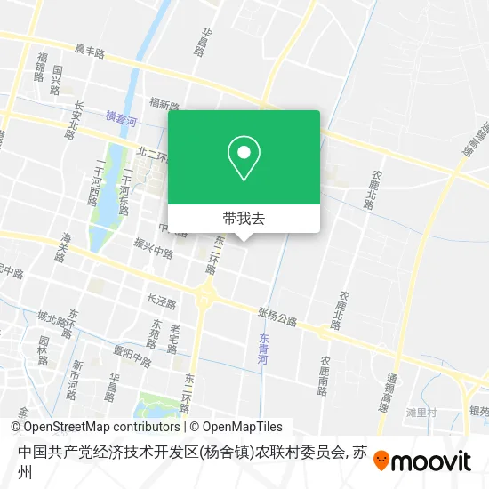 中国共产党经济技术开发区(杨舍镇)农联村委员会地图