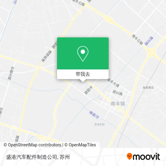 盛港汽车配件制造公司地图