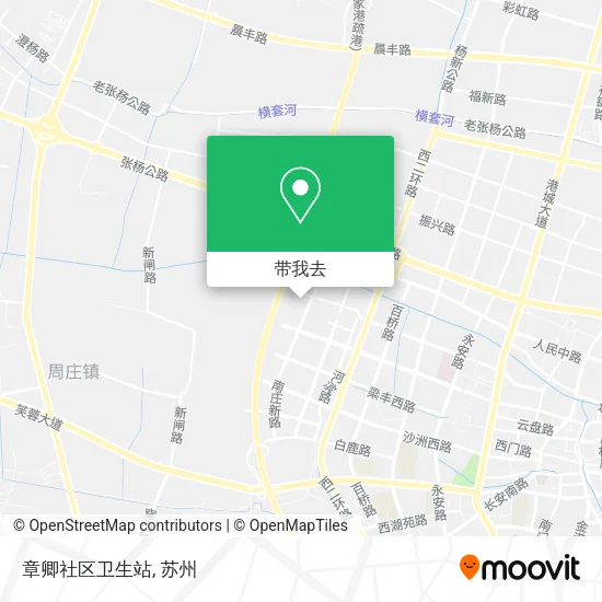章卿社区卫生站地图