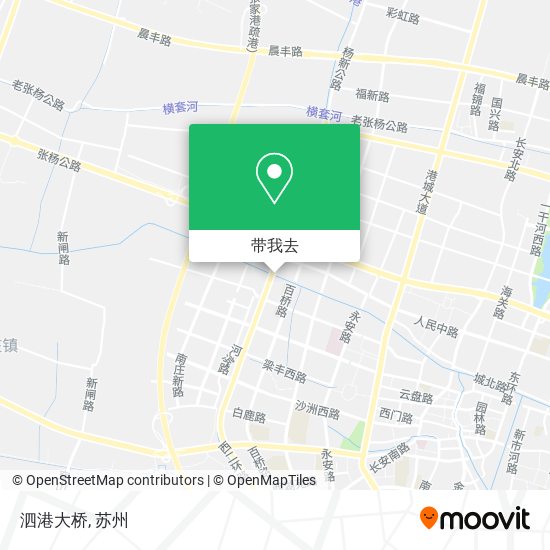 泗港大桥地图