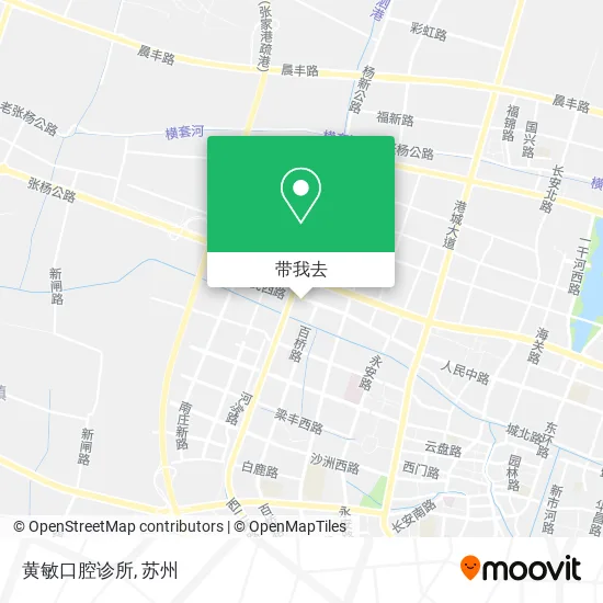 黄敏口腔诊所地图