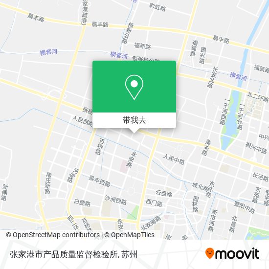 张家港市产品质量监督检验所地图