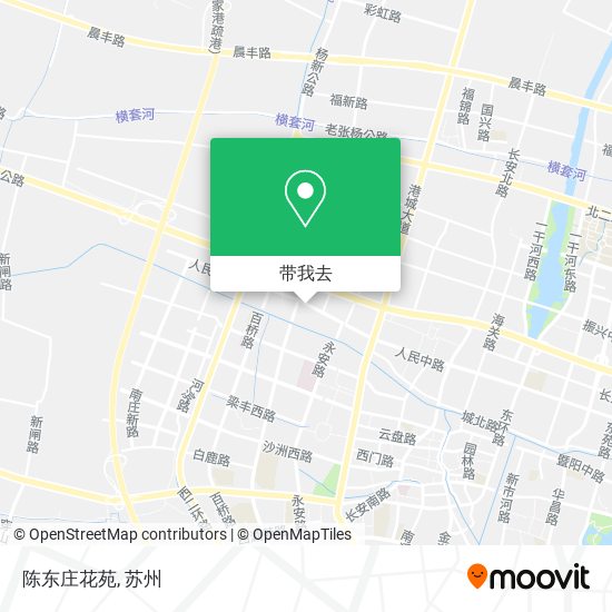 陈东庄花苑地图