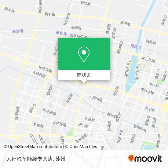 风行汽车顺馨专营店地图