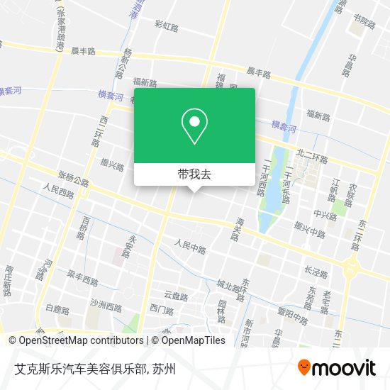 艾克斯乐汽车美容俱乐部地图