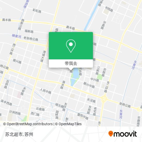 苏北超市地图