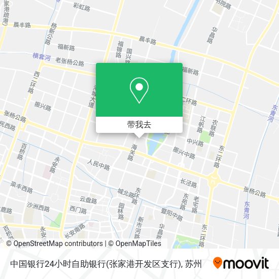 中国银行24小时自助银行(张家港开发区支行)地图