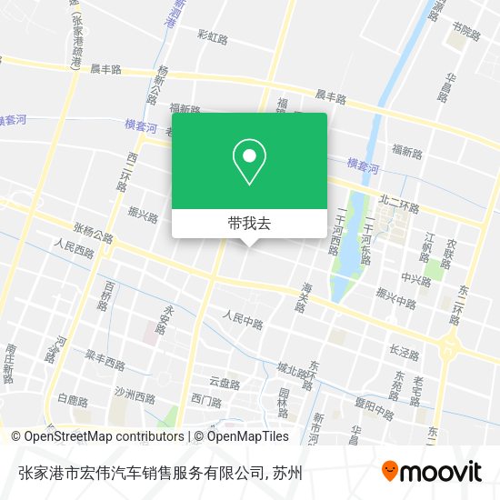 张家港市宏伟汽车销售服务有限公司地图