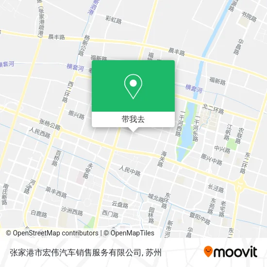 张家港市宏伟汽车销售服务有限公司地图