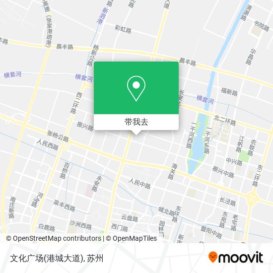 文化广场(港城大道)地图