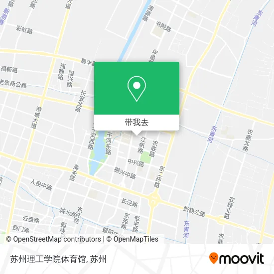 苏州理工学院体育馆地图