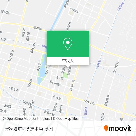 张家港市科学技术局地图
