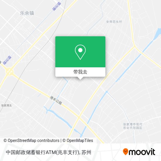 中国邮政储蓄银行ATM(兆丰支行)地图