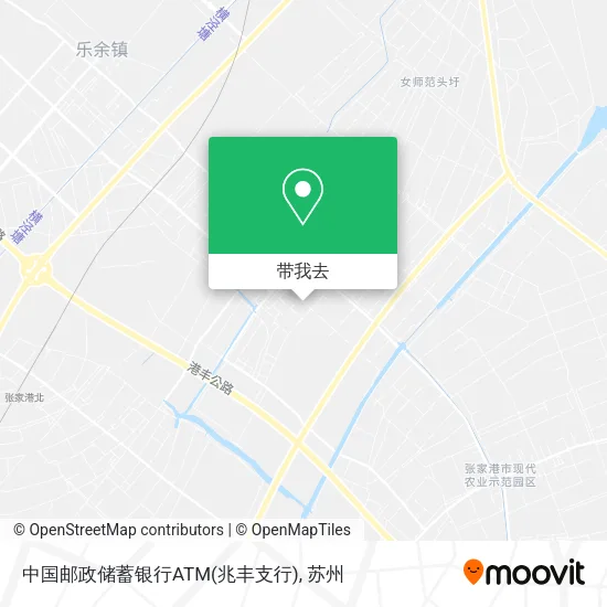 中国邮政储蓄银行ATM(兆丰支行)地图