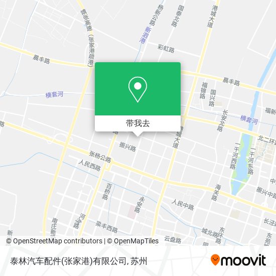 泰林汽车配件(张家港)有限公司地图