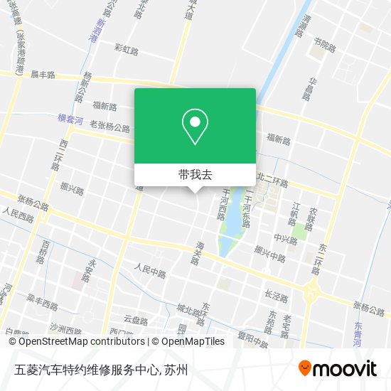 五菱汽车特约维修服务中心地图