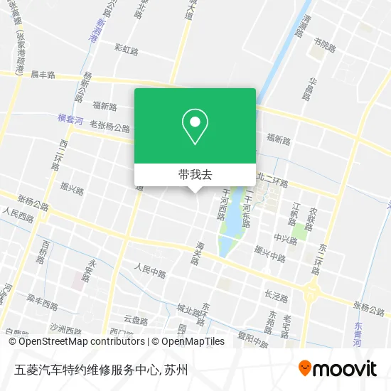 五菱汽车特约维修服务中心地图