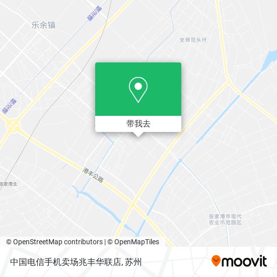 中国电信手机卖场兆丰华联店地图