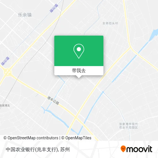 中国农业银行(兆丰支行)地图
