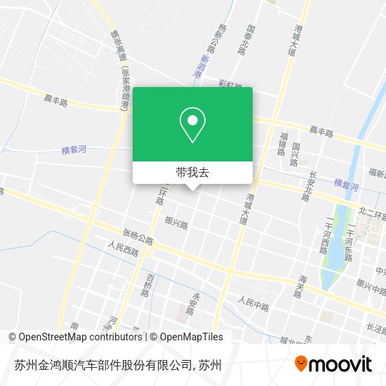 苏州金鸿顺汽车部件股份有限公司地图