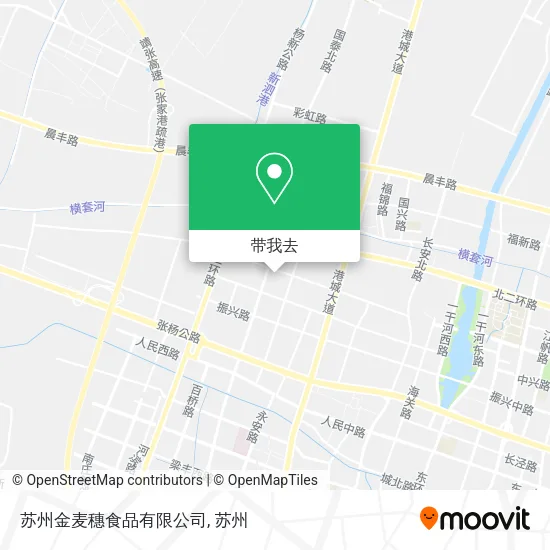 苏州金麦穗食品有限公司地图