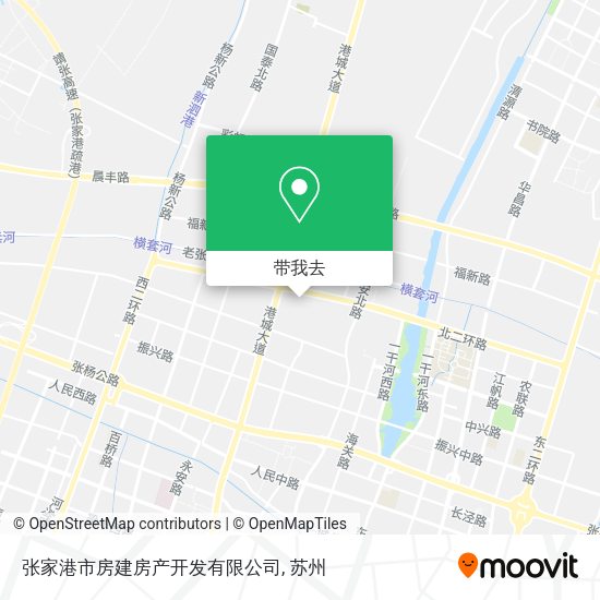 张家港市房建房产开发有限公司地图