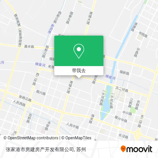 张家港市房建房产开发有限公司地图