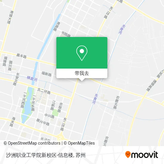 沙洲职业工学院新校区-信息楼地图