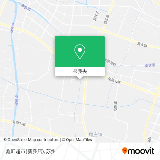 鑫旺超市(新塍店)地图