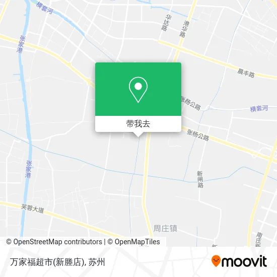 万家福超市(新塍店)地图