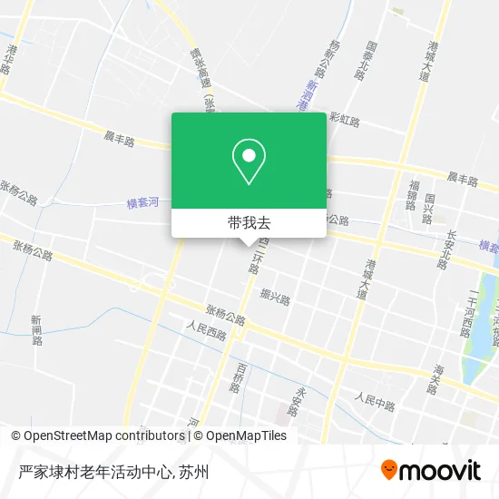 严家埭村老年活动中心地图