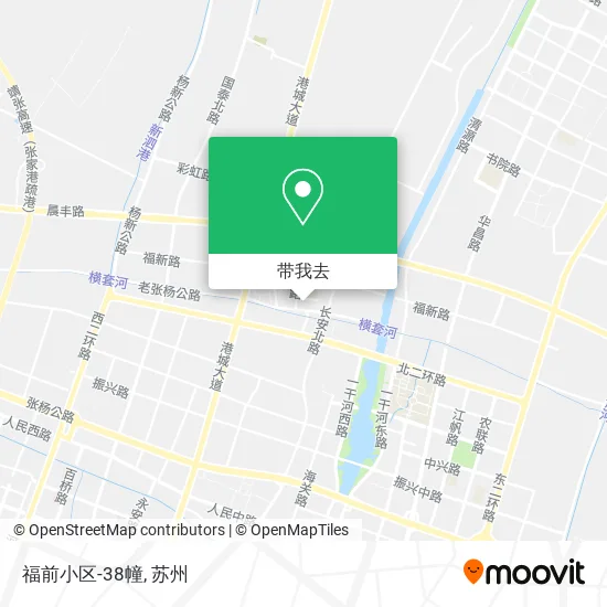 福前小区-38幢地图