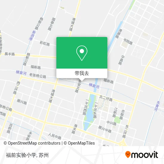 福前实验小学地图