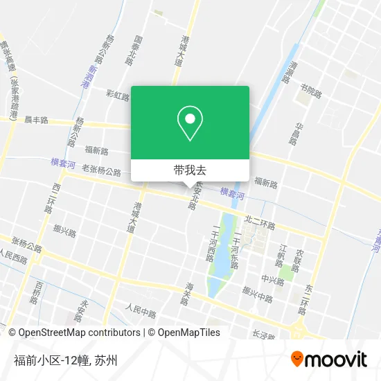 福前小区-12幢地图