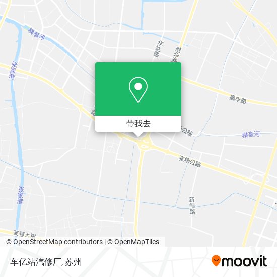 车亿站汽修厂地图