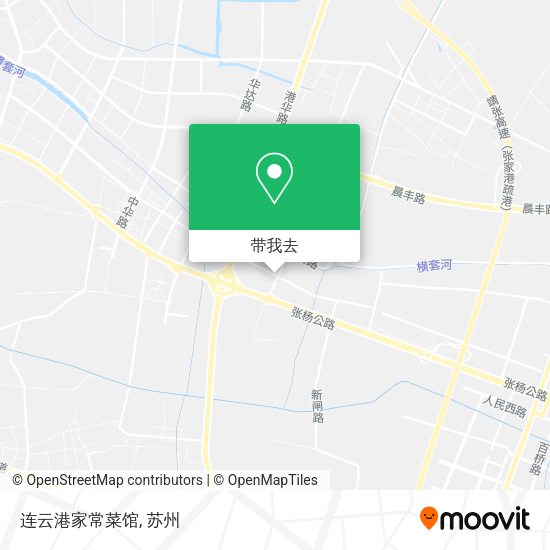 连云港家常菜馆地图