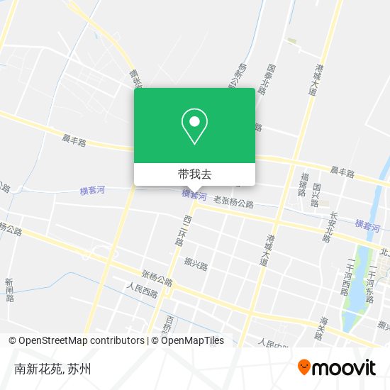南新花苑地图