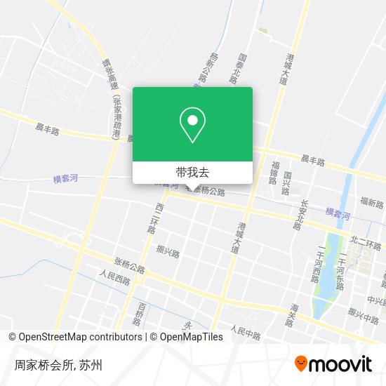 周家桥会所地图
