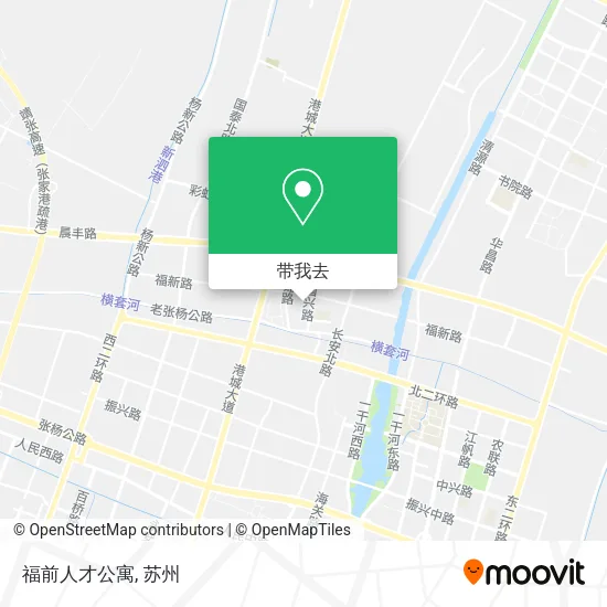 福前人才公寓地图