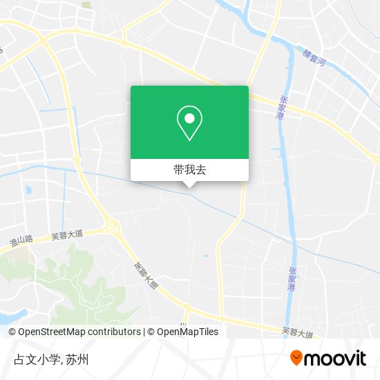 占文小学地图